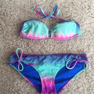 Tie dye bikini